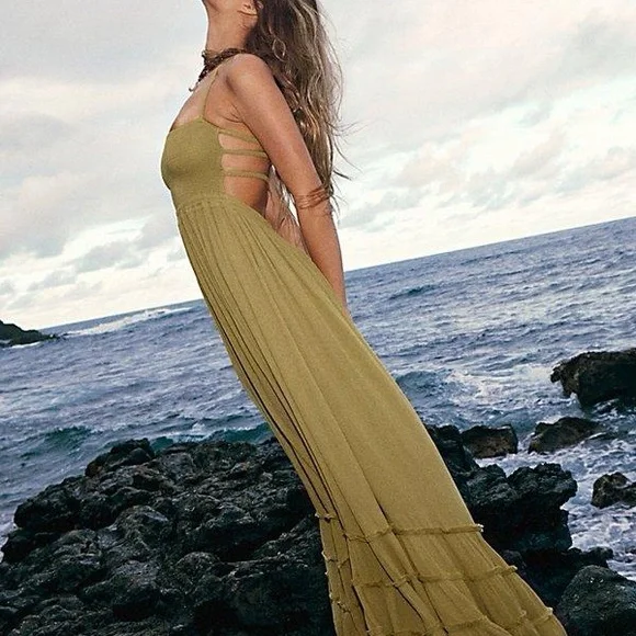 Free People Extratropical Maxi Dress - Picture 4 of 11
